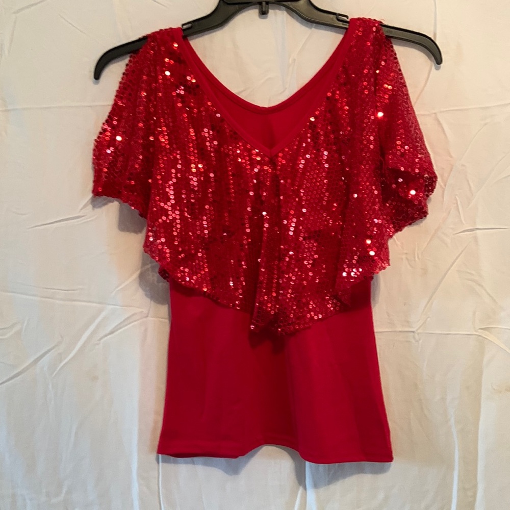 Womens sequin top
